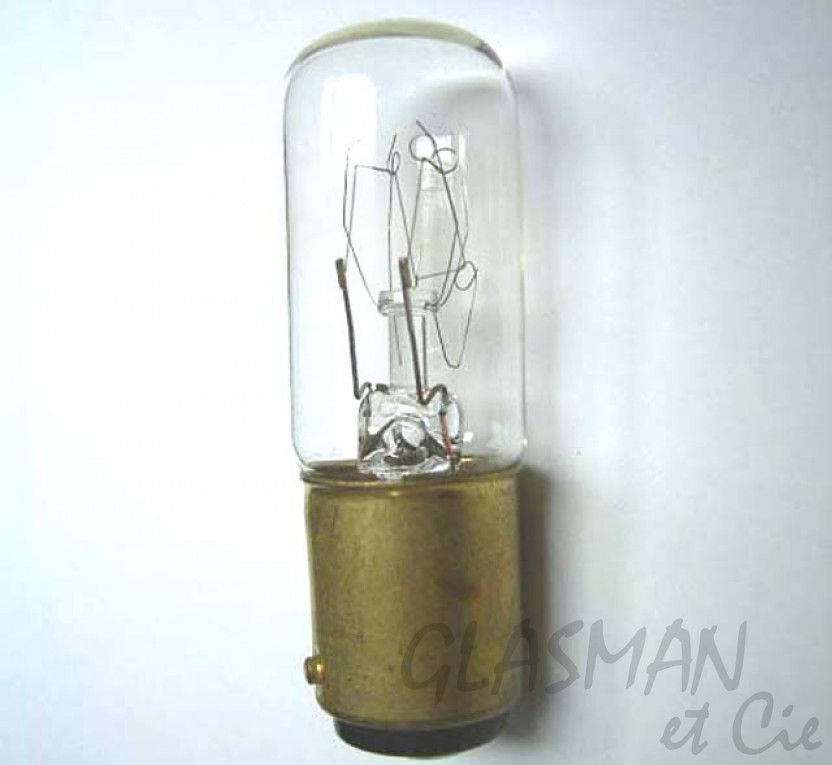 Ampoule 15w / 240 v baionnette moyenne - H130M
