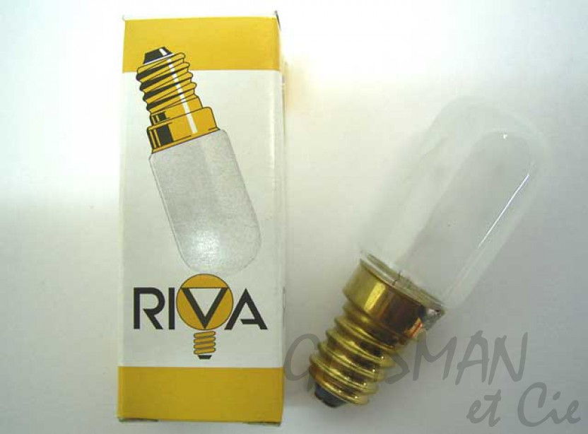 Ampoule RIVA E14 110V 15W 22X63 N 57