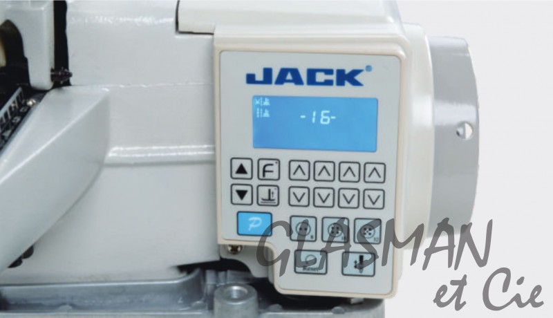 Machine pose-boutons numérique JACK T1377E
